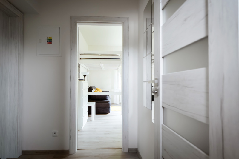 Pohled do pokoje apartmánu