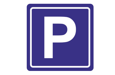 Parkování u apartmánu